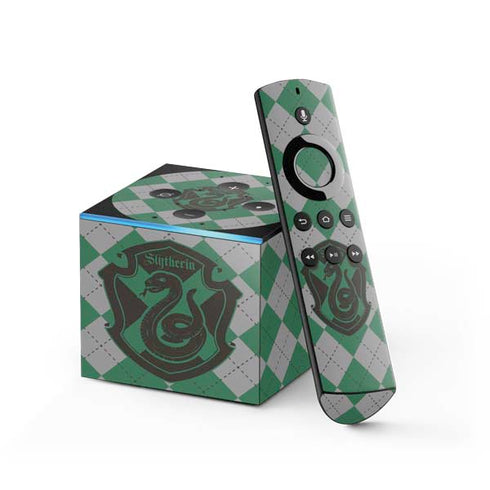 Wizarding World Harry Potter Slytherin Crest Fire TV Cube Skin