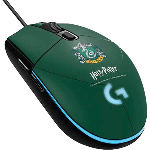 Wizarding World Harry Potter Slytherin House Crest G203 Prodigy RGB Wired Gaming Mouse Skin