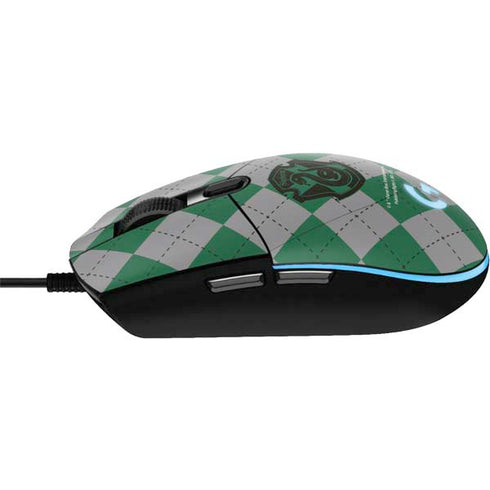 Wizarding World Harry Potter Slytherin Crest G203 Prodigy RGB Wired Gaming Mouse Skin