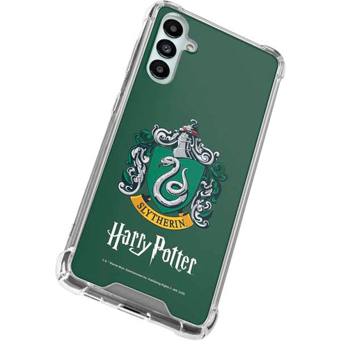 Wizarding World Harry Potter Slytherin House Crest Galaxy A15 5G Clear Case