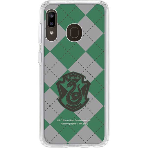 Wizarding World Harry Potter Slytherin Crest Galaxy A20 Clear Case