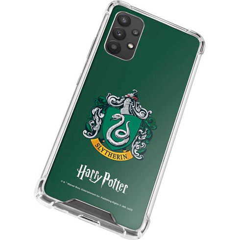 Wizarding World Harry Potter Slytherin House Crest Galaxy A32 5G Clear Case