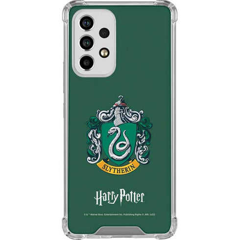 Wizarding World Harry Potter Slytherin House Crest Galaxy A33 5G Clear Case