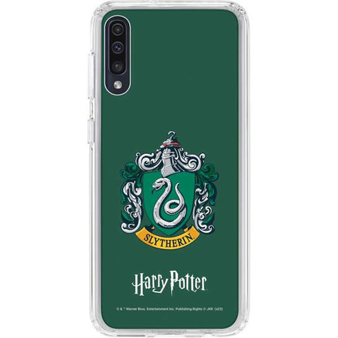 Wizarding World Harry Potter Slytherin House Crest Galaxy A50 Clear Case