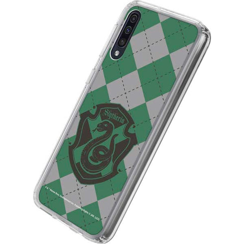 Wizarding World Harry Potter Slytherin Crest Galaxy A50 Clear Case