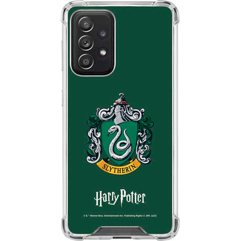 Wizarding World Harry Potter Slytherin House Crest Galaxy A52 5G Clear Case