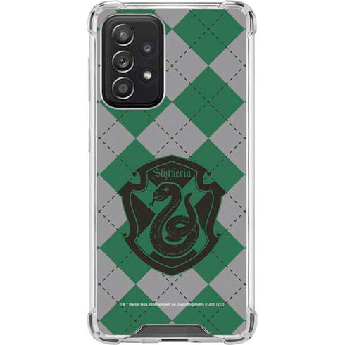 Wizarding World Harry Potter Slytherin Crest Galaxy A52 5G Clear Case