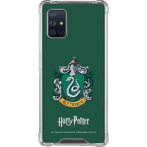 Wizarding World Harry Potter Slytherin House Crest Galaxy A71 5G Clear Case