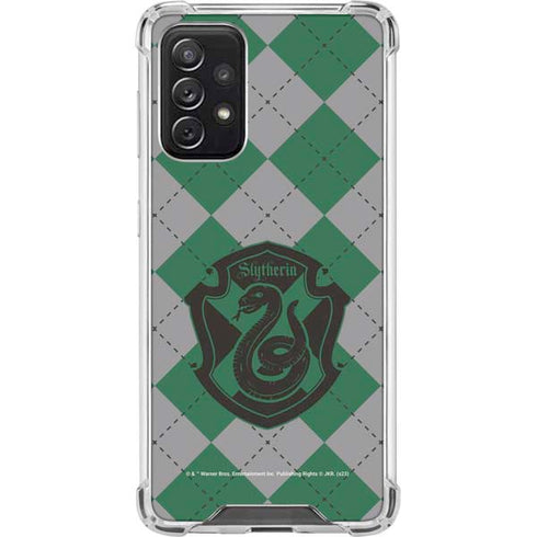 Wizarding World Harry Potter Slytherin Crest Galaxy A72 5G Clear Case