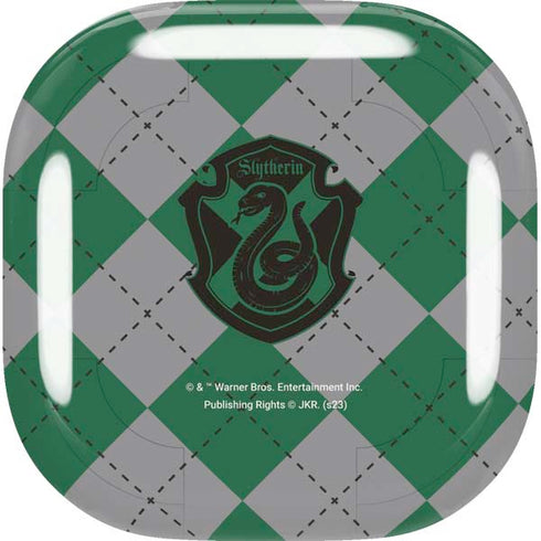 Wizarding World Harry Potter Slytherin Crest Galaxy Buds Live Skin
