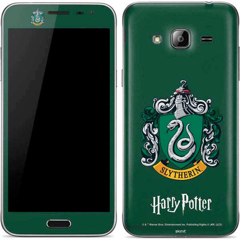Wizarding World Harry Potter Slytherin House Crest Galaxy J3 Skin