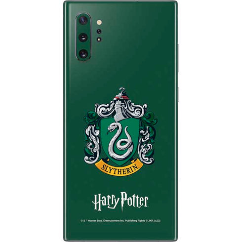 Wizarding World Harry Potter Slytherin House Crest Galaxy Note 10 Plus Skin