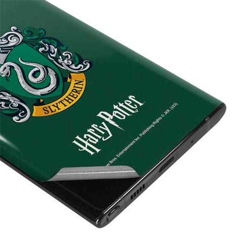 Wizarding World Harry Potter Slytherin House Crest Galaxy Note 10 Plus Skin