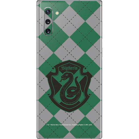 Wizarding World Harry Potter Slytherin Crest Galaxy Note 10 Skin