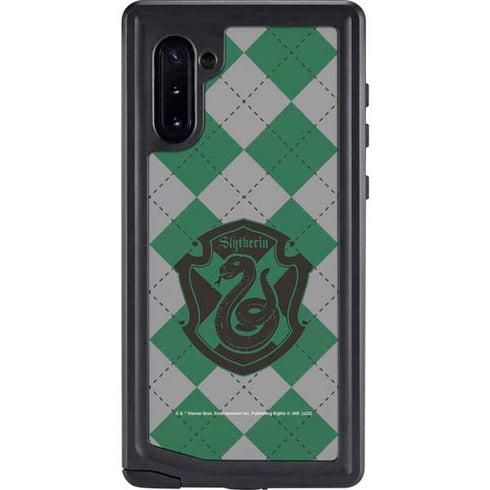 Wizarding World Harry Potter Slytherin Crest Galaxy Note 10 Waterproof Case
