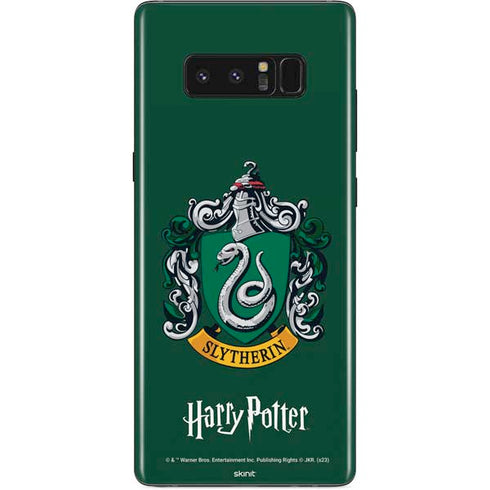 Wizarding World Harry Potter Slytherin House Crest Galaxy Note 8 Skin