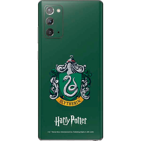 Wizarding World Harry Potter Slytherin House Crest Galaxy Note20 5G Skin