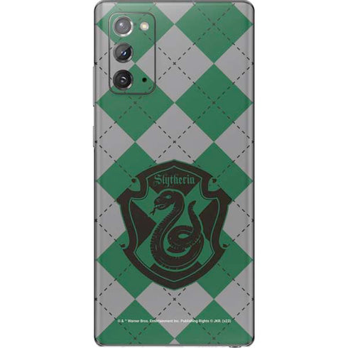 Wizarding World Harry Potter Slytherin Crest Galaxy Note20 5G Skin