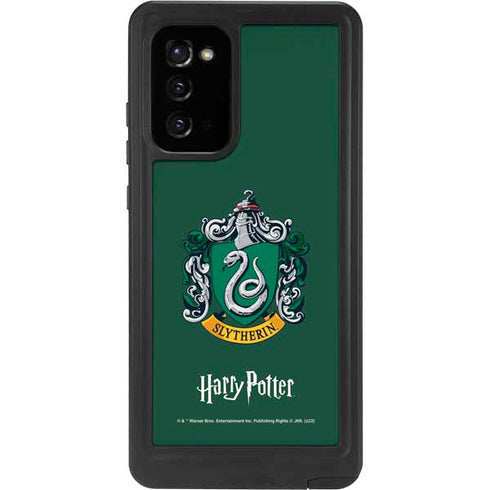 Wizarding World Harry Potter Slytherin House Crest Galaxy Note20 5G Waterproof Case