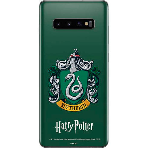 Wizarding World Harry Potter Slytherin House Crest Galaxy S10 Plus Skin