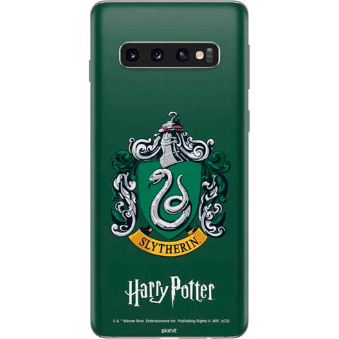Wizarding World Harry Potter Slytherin House Crest Galaxy S10 Skin
