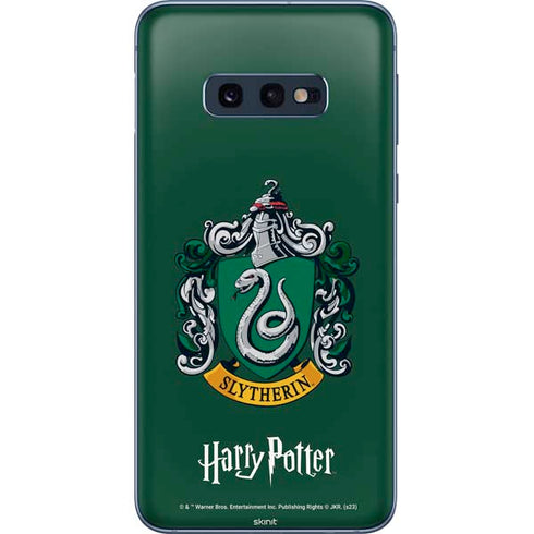 Wizarding World Harry Potter Slytherin House Crest Galaxy S10e Skin