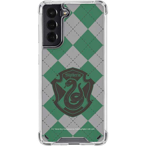 Wizarding World Harry Potter Slytherin Crest Galaxy S21 5G Clear Case