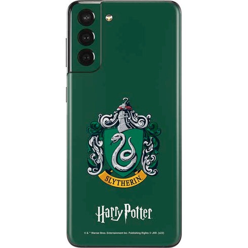 Wizarding World Harry Potter Slytherin House Crest Galaxy S21 Plus 5G Skin