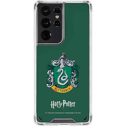 Wizarding World Harry Potter Slytherin House Crest Galaxy S21 Ultra 5G Clear Case