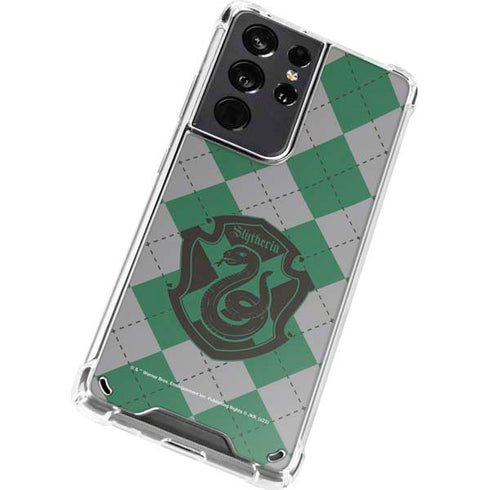 Wizarding World Harry Potter Slytherin Crest Galaxy S21 Ultra 5G Clear Case