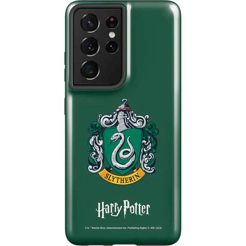 Wizarding World Harry Potter Slytherin House Crest Galaxy S21 Ultra 5G Pro Case