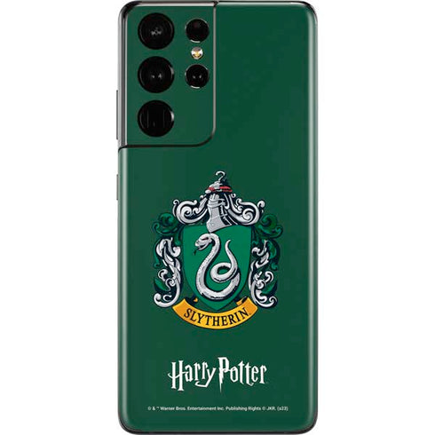 Wizarding World Harry Potter Slytherin House Crest Galaxy S21 Ultra 5G Skin