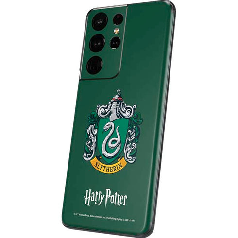 Wizarding World Harry Potter Slytherin House Crest Galaxy S21 Ultra 5G Skin
