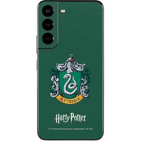 Wizarding World Harry Potter Slytherin House Crest Galaxy S22 Skin