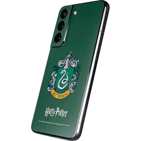 Wizarding World Harry Potter Slytherin House Crest Galaxy S22 Skin