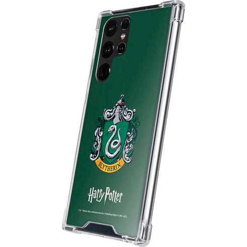 Wizarding World Harry Potter Slytherin House Crest Galaxy S22 Ultra Clear Case