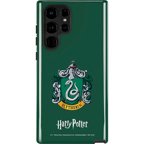 Wizarding World Harry Potter Slytherin House Crest Galaxy S22 Ultra Pro Case