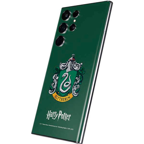 Wizarding World Harry Potter Slytherin House Crest Galaxy S22 Ultra Skin