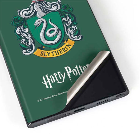 Wizarding World Harry Potter Slytherin House Crest Galaxy S22 Ultra Skin