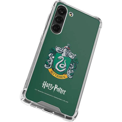 Wizarding World Harry Potter Slytherin House Crest Galaxy S23 Plus Clear Case