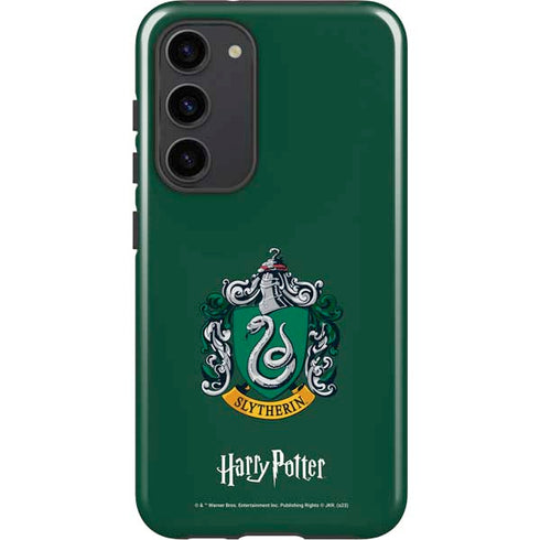 Wizarding World Harry Potter Slytherin House Crest Galaxy S23 Plus Pro Case