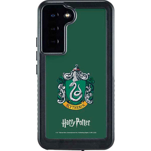 Wizarding World Harry Potter Slytherin House Crest Galaxy S23 Plus Waterproof Case