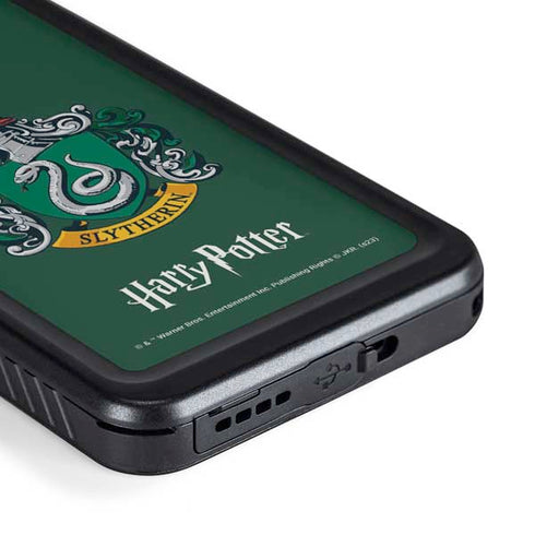 Wizarding World Harry Potter Slytherin House Crest Galaxy S23 Plus Waterproof Case