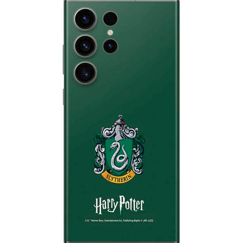 Wizarding World Harry Potter Slytherin House Crest Galaxy S23 Ultra Skin