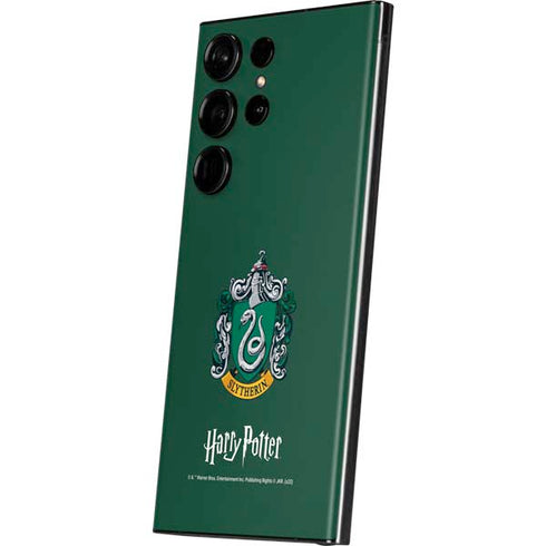 Wizarding World Harry Potter Slytherin House Crest Galaxy S23 Ultra Skin