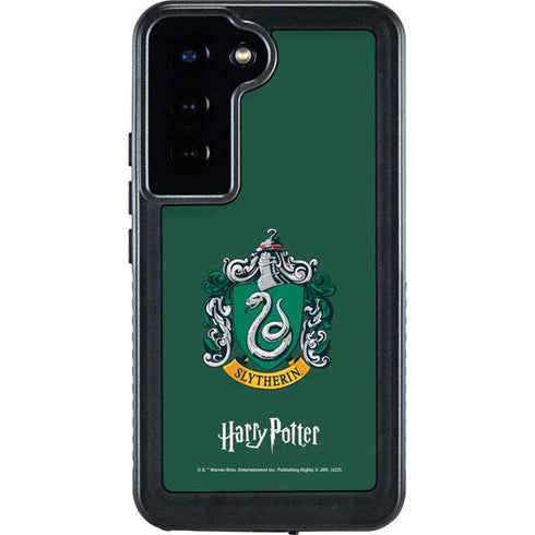 Wizarding World Harry Potter Slytherin House Crest Galaxy S23 Waterproof Case