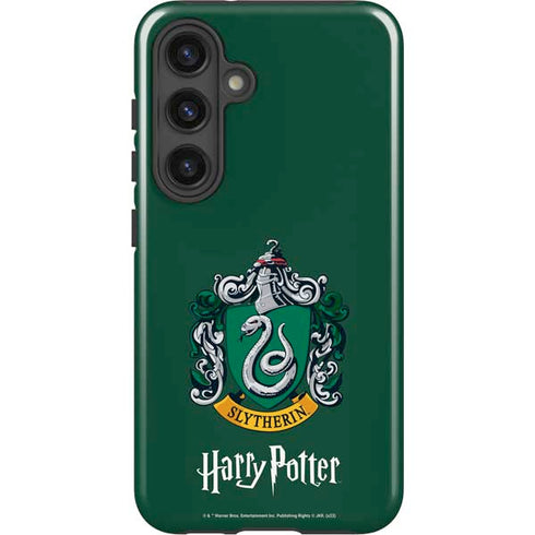 Wizarding World Harry Potter Slytherin House Crest Galaxy S24 Plus Impact Case