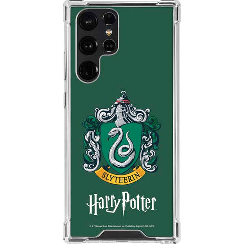 Wizarding World Harry Potter Slytherin House Crest Galaxy S24 Ultra Clear Case