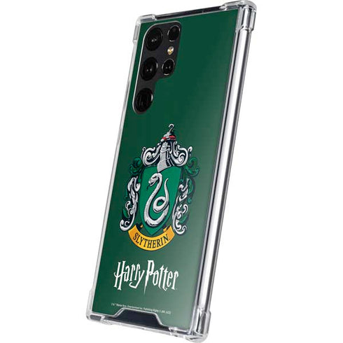 Wizarding World Harry Potter Slytherin House Crest Galaxy S24 Ultra Clear Case