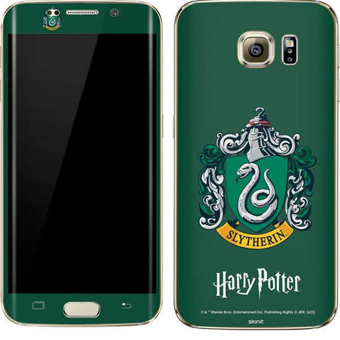 Wizarding World Harry Potter Slytherin House Crest Galaxy S7 Edge Skin